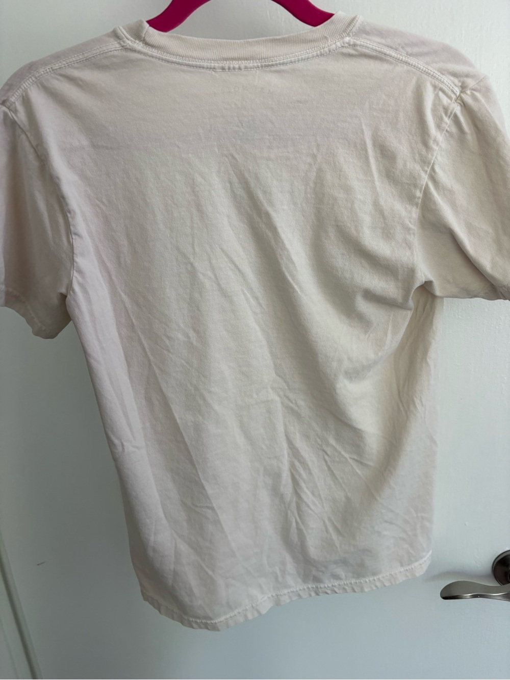 Magnolia Beige Tee with Black Print - Picture 4 of 4